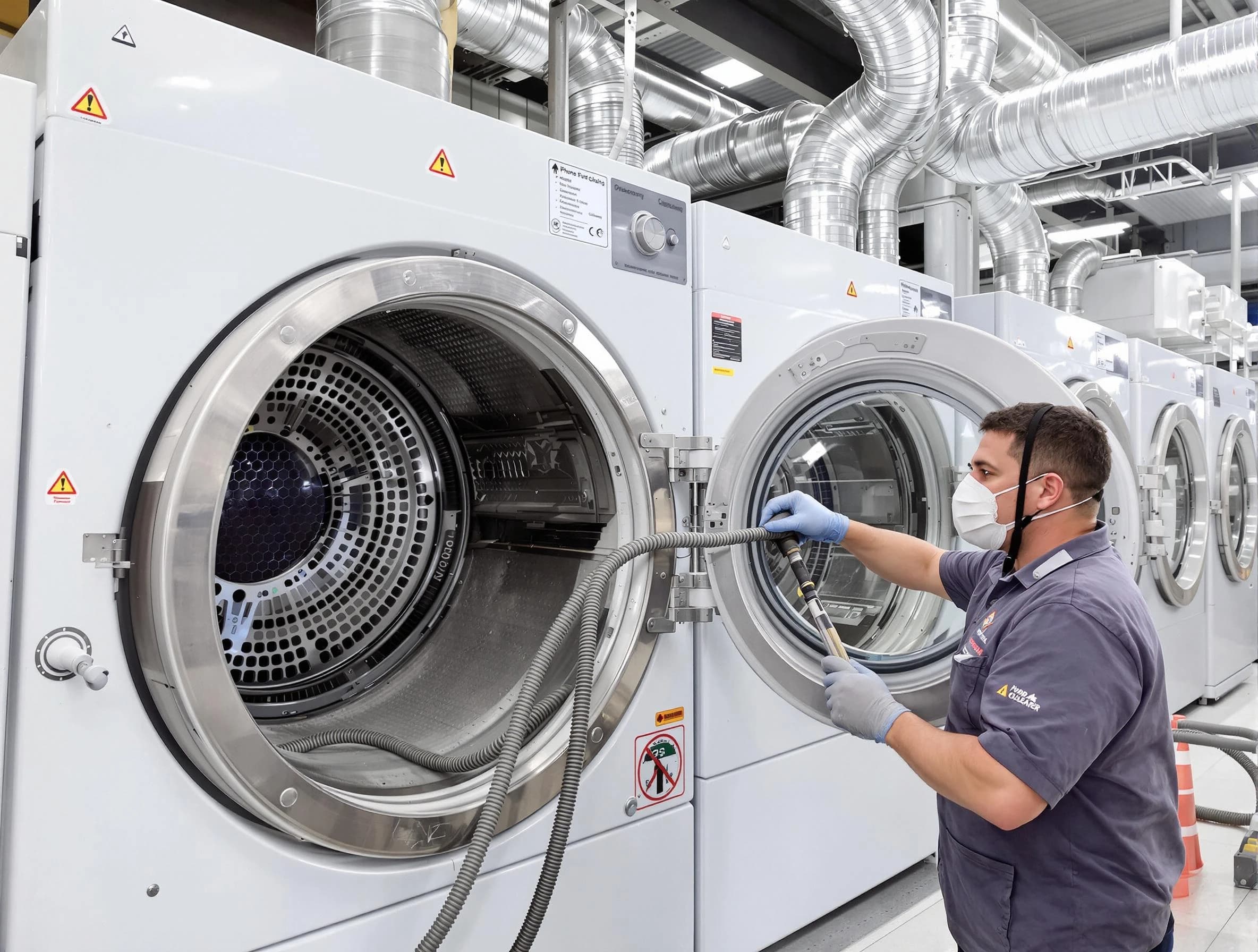 Industrial-grade dryer vent cleaning by Gallatin Dryer Vent Cleaning in Gallatin