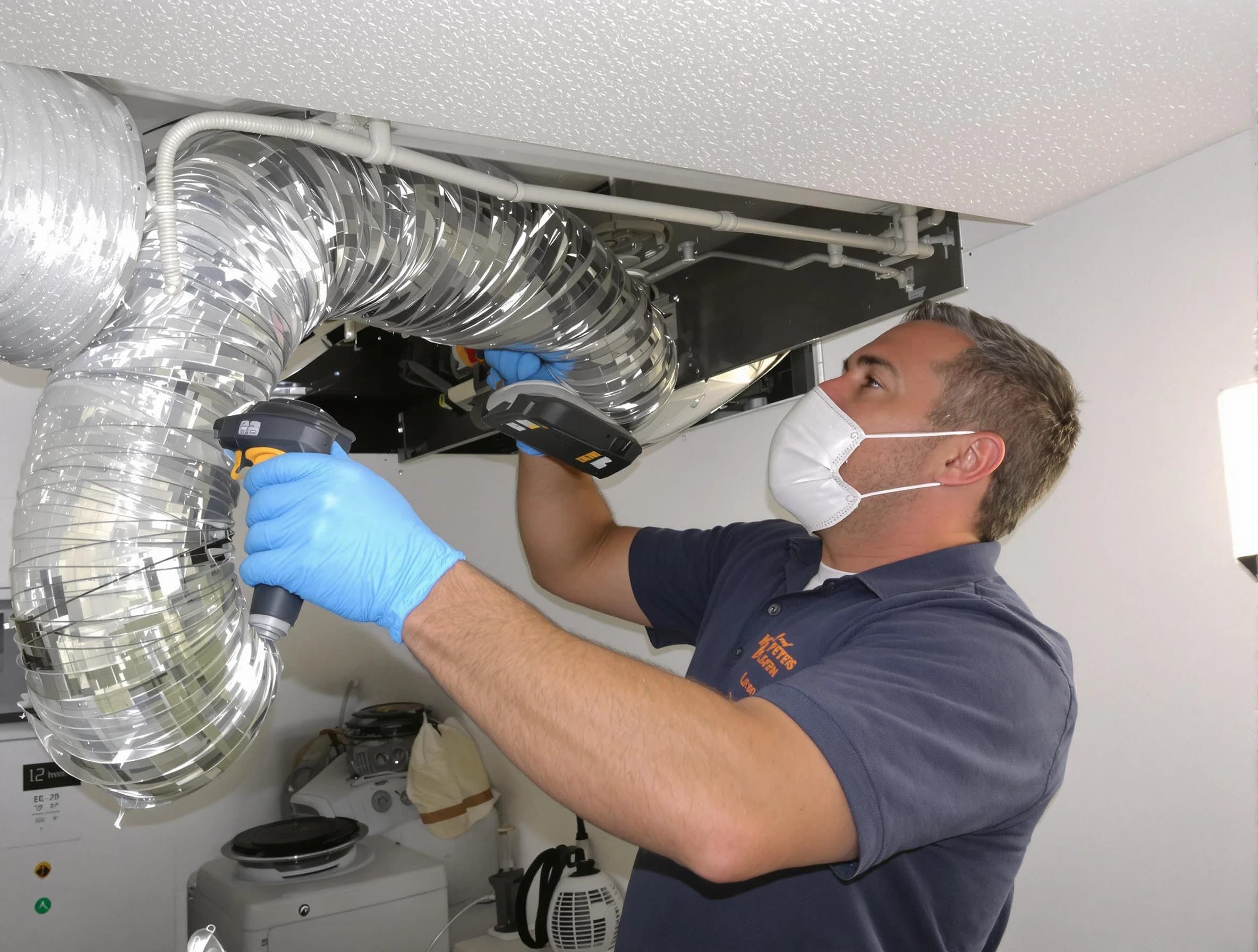Gallatin Dryer Vent Cleaning professional performing thorough residential dryer vent cleaning in Gallatin