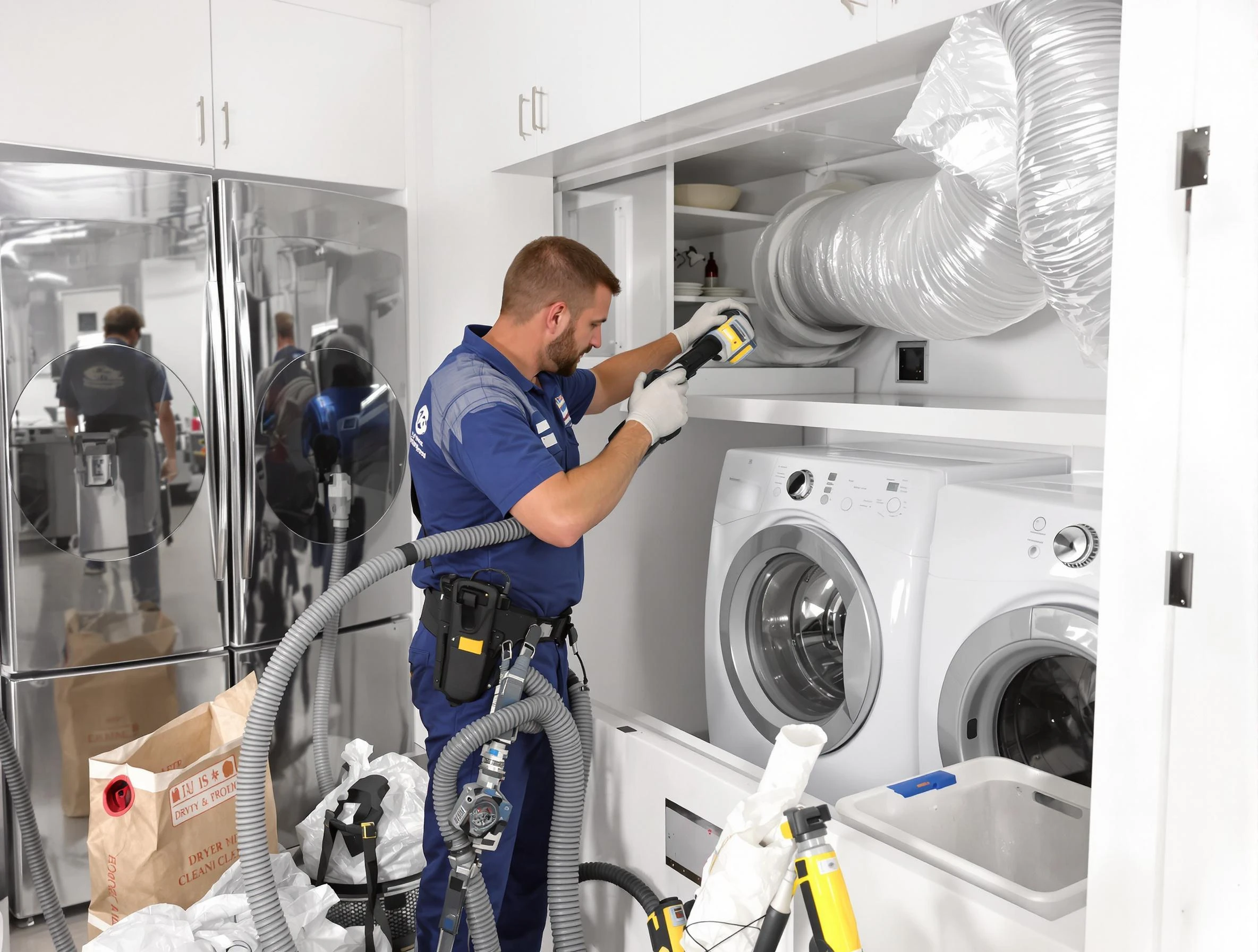 Professional duct cleaning by Gallatin Dryer Vent Cleaning in Gallatin