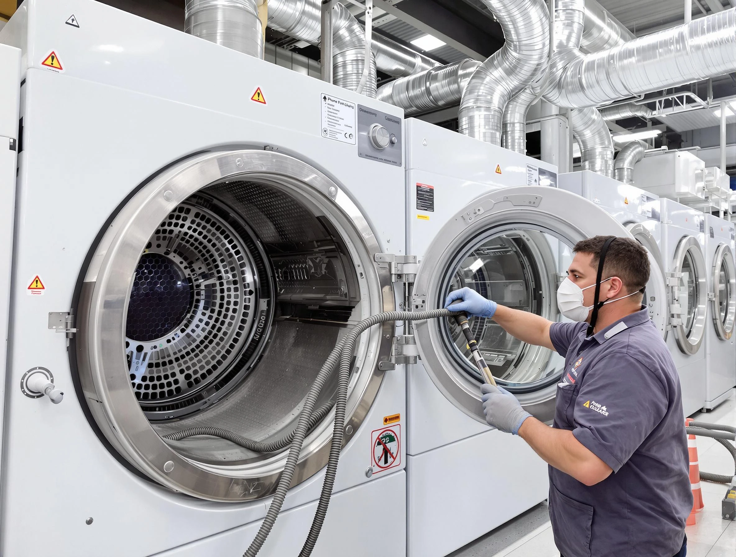 Industrial-grade dryer vent cleaning by Gallatin Dryer Vent Cleaning in Gallatin